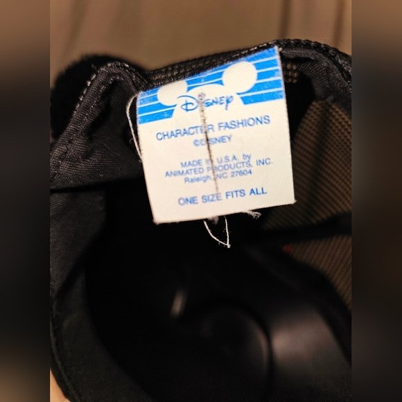 Vintage Disney Character Fashions Minnie Mouse Adult 3D Plastic Snapback Hat - Picture 6 of 7